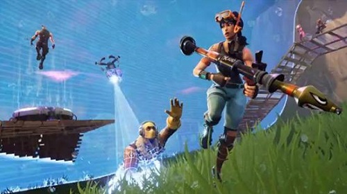 Fortnite battle